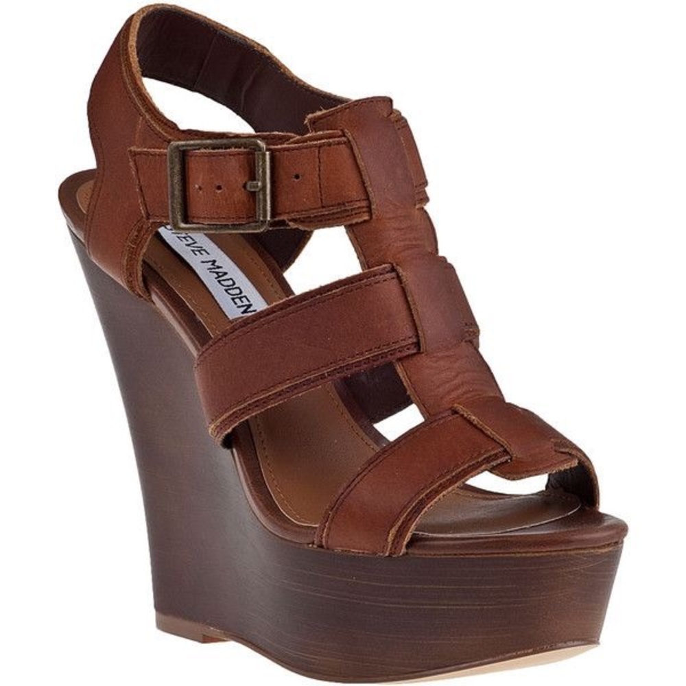 Steve Madden Brown Wedges